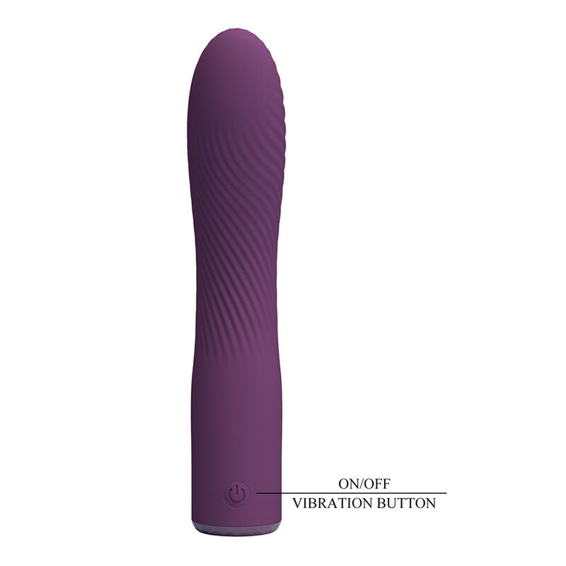 PRETTY LOVE - KISSELL VIBRADOR RECARGABLE 10 FUNCIONES MORADO