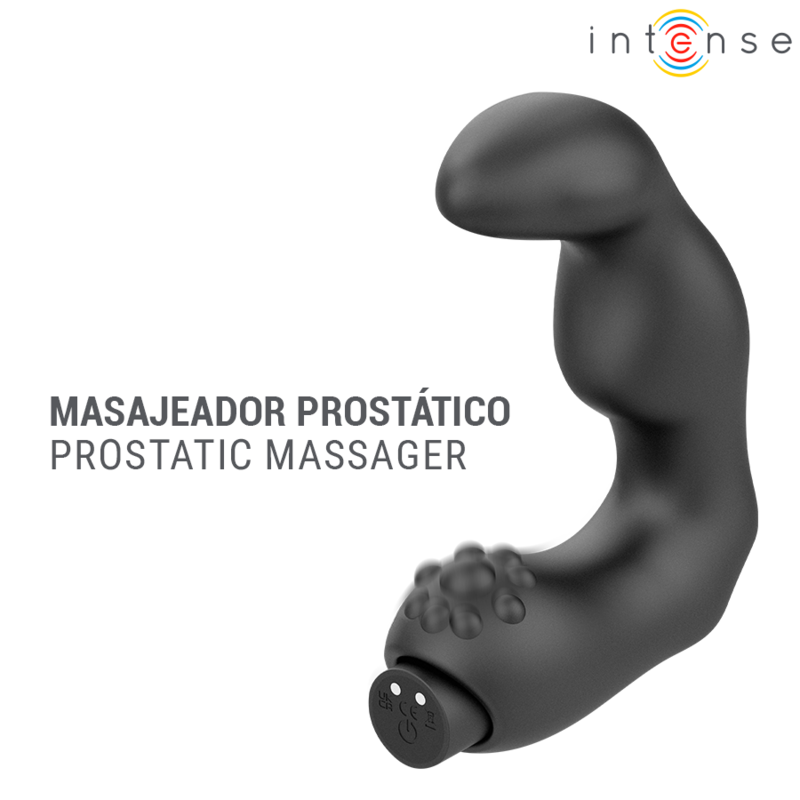 INTENSE - HENRY MASAJEADOR PROSTÁTICO RECARGABLE USB NEGRO