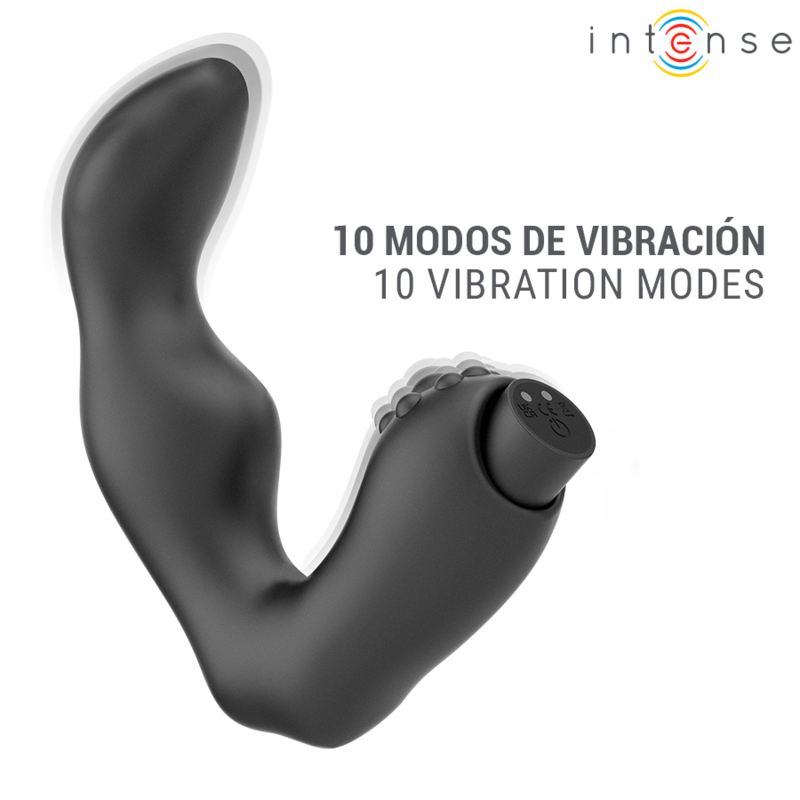 INTENSE - HENRY MASAJEADOR PROSTÁTICO RECARGABLE USB NEGRO