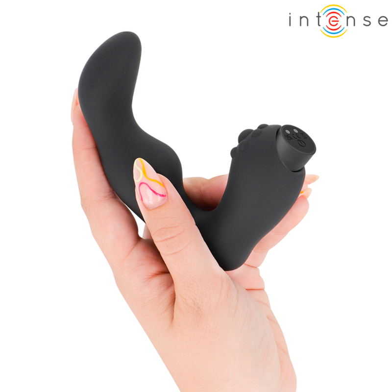 INTENSE - HENRY MASAJEADOR PROSTÁTICO RECARGABLE USB NEGRO