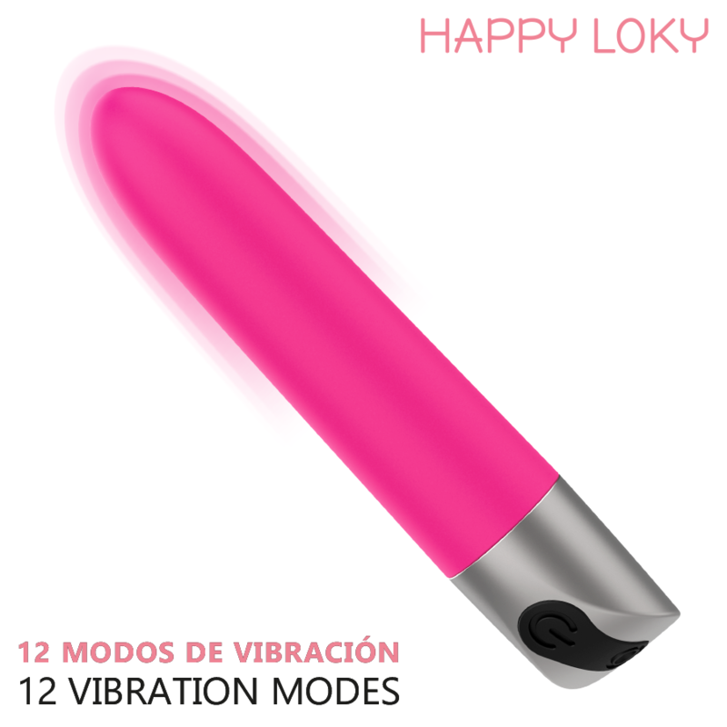 HAPPY LOKY - PIGLET MINI VIBRADOR RECARGABLE USB ROSA