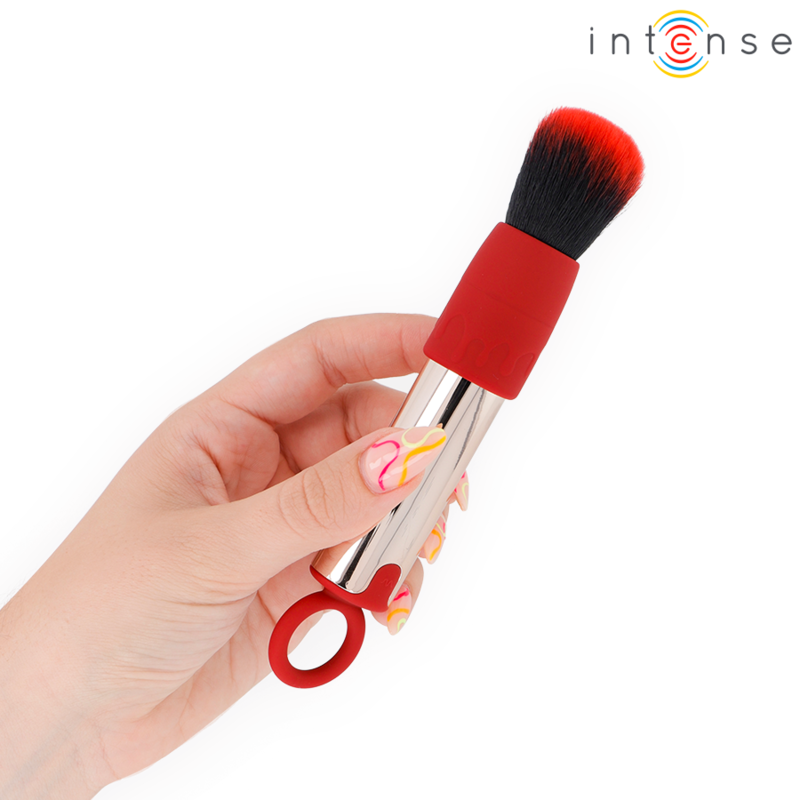 INTENSE - TOM BROCHA VIBRADORA RECARGABLE USB ROJO