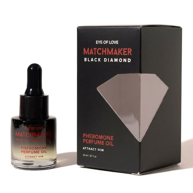 EYE OF LOVE - MATCHMAKER BLACK DIAMOND ACEITE PERFUMADO CON FEROMONAS 20 ML