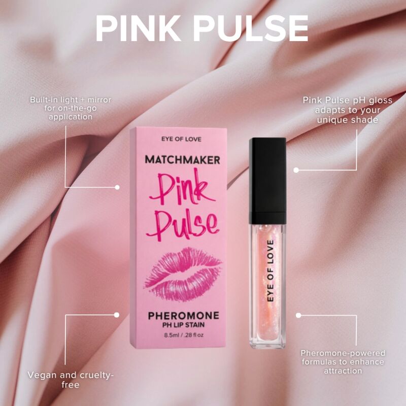 EYE OF LOVE - MATCHMAKER PINK PULSE TINTE LABIAL PH CON FEROMONAS 8,5 ML
