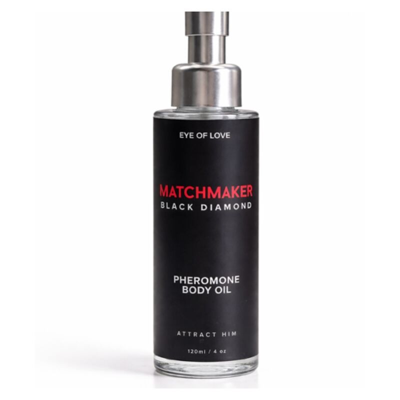 EYE OF LOVE - MATCHMAKER BLACK DIAMOND ACEITE CORPORAL CON FEROMONAS 120 ML
