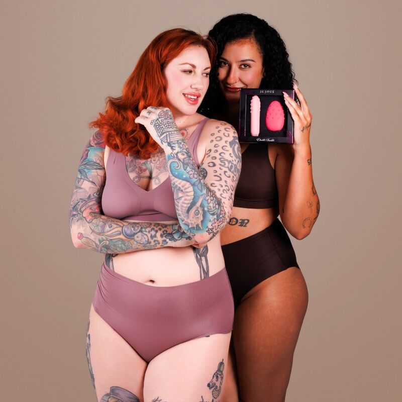 JE JOUE - DOUBLE TROUBLE SET DE VIBRADORES RECARGABLES