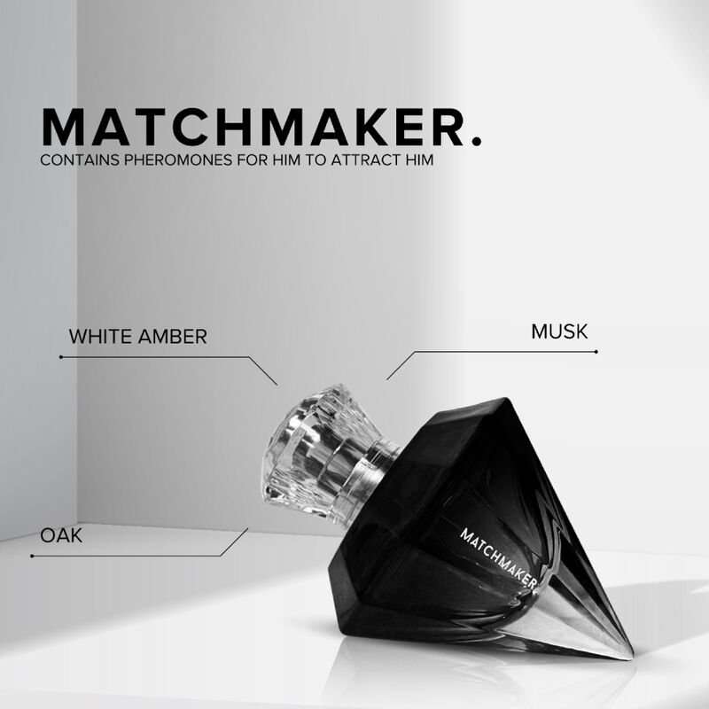 EYE OF LOVE - MATCHMAKER BLACK DIAMOND PERFUME FEROMONAS PARA ÉL 30 ML