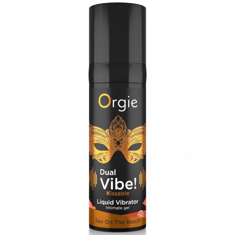 ORGIE - DUAL VIBE! SEX ON THE BEACH GEL ÍNTIMO BESABLE EFECTO VIBRANTE 15 ML