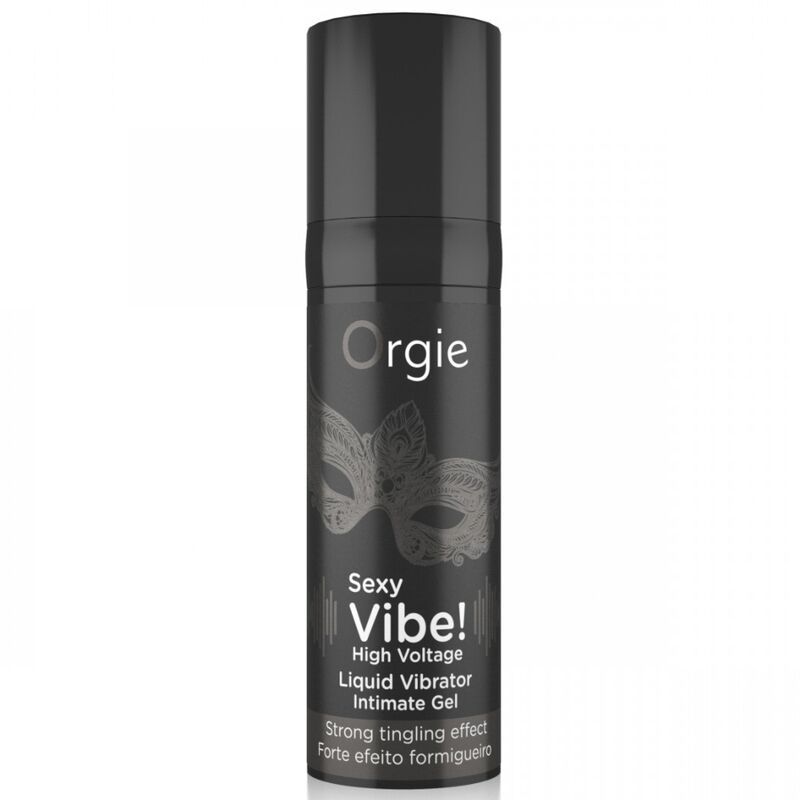 ORGIE - SEXY VIBE! HIGH VOLTAGE GEL ÍNTIMO EFECTO VIBRANTE EXTRA FUERTE 15 ML