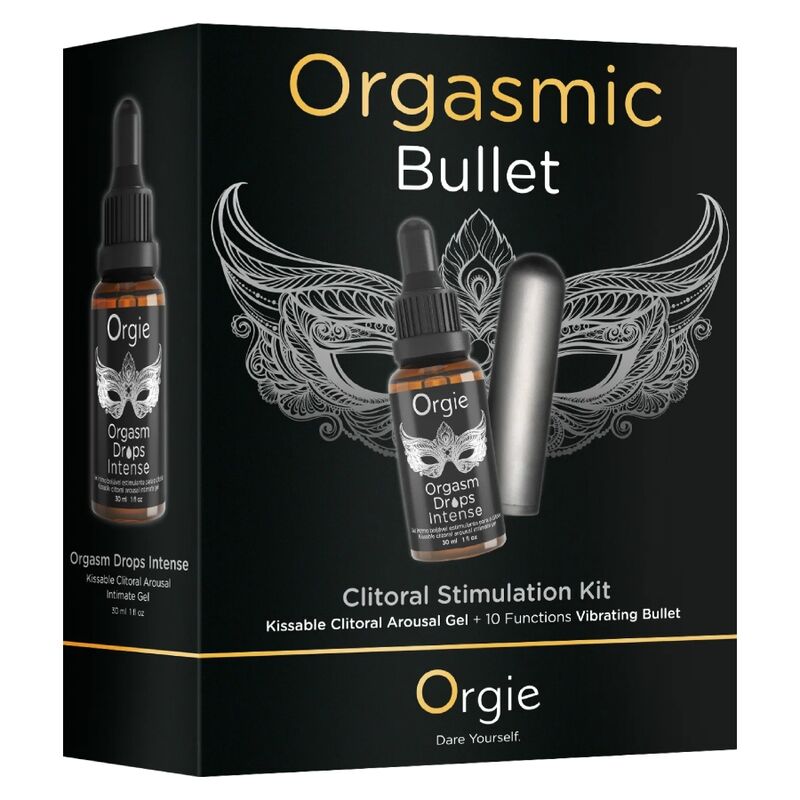 ORGIE - ORGASMIC BULLET KIT DE ESTIMULACIÓN CON BALA VIBRADORA