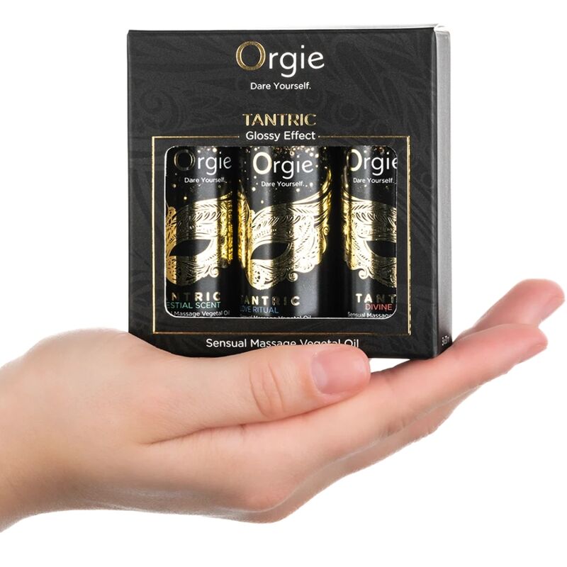 ORGIE - TANTRIC MINI SIZE COLLECTION SET ACEITES DE MASAJE 3 X 30 ML