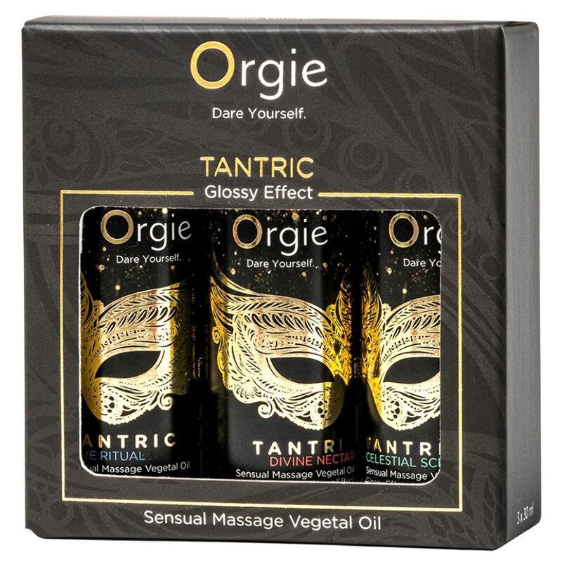 ORGIE - TANTRIC MINI SIZE COLLECTION SET ACEITES DE MASAJE 3 X 30 ML