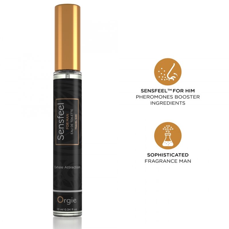 ORGIE - SENSFEEL FOR MAN EAU DE TOILETTE CON PHEROMONE BOOSTER TRAVEL SIZE 10 ML
