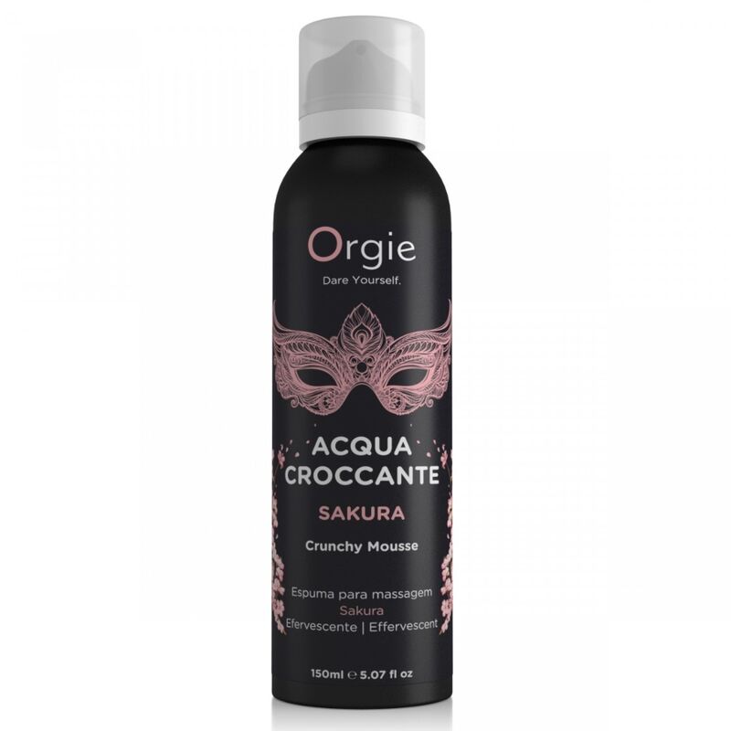ORGIE - ACQUA CROCCANTE SAKURA MOUSSE CREPITANTE DE MASAJE 150 ML