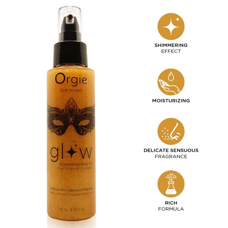 ORGIE - GLOW ACEITE CORPORAL ILUMINADOR 110 ML