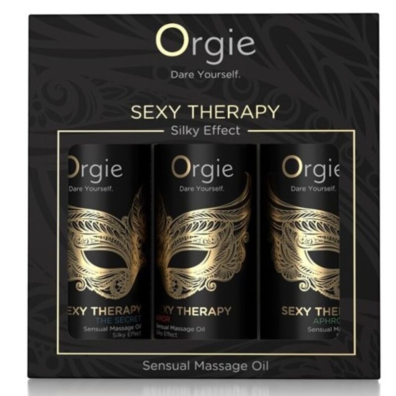 ORGIE - SEXY THERAPY MINI SIZE COLLECTION SET ACEITES DE MASAJE 3 X 30 ML