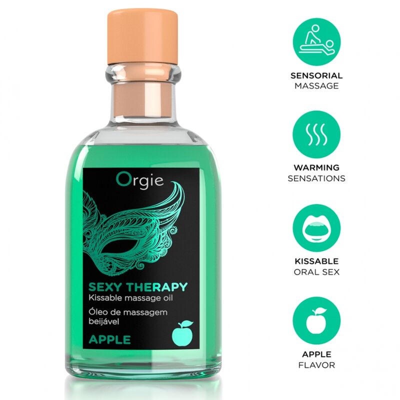 ORGIE - LIPS MASSAGE APPLE SET DE MASAJE BESABLE 100 ML