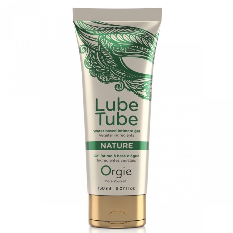 ORGIE - LUBE TUBE NATURE GEL ÍNTIMO BASE AGUA CON INGREDIENTES VEGETALES 150 ML