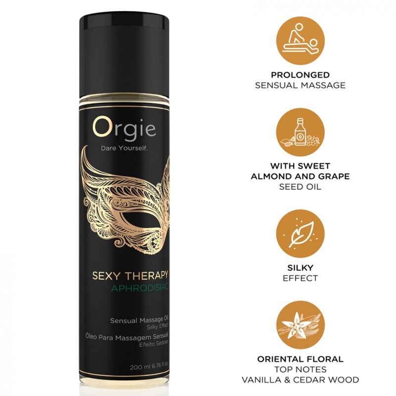 ORGIE - SEXY THERAPY APHRODISIAC ACEITE DE MASAJE 200 ML