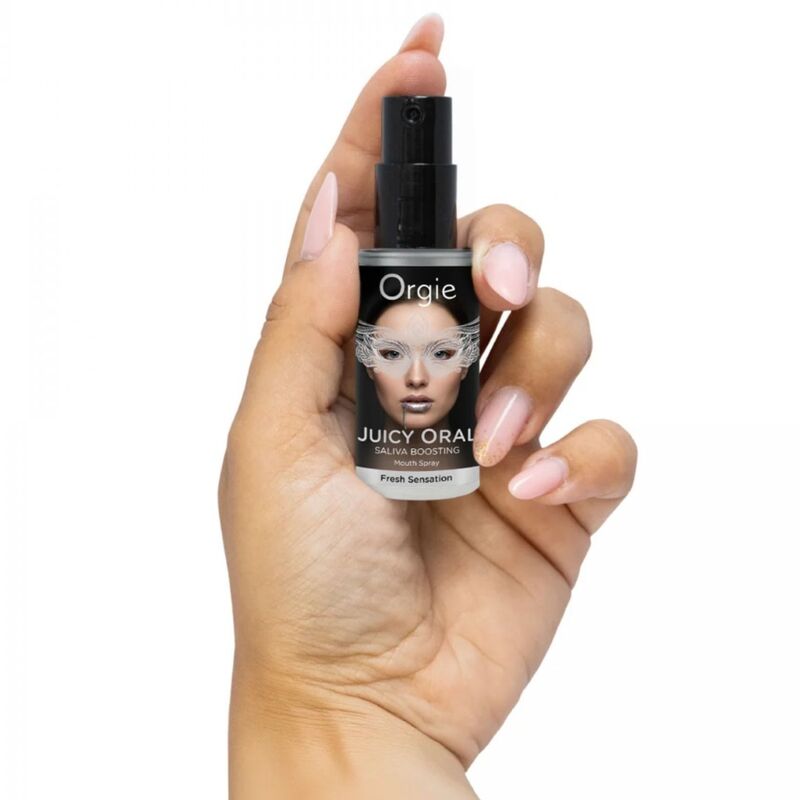 ORGIE - JUICY ORAL SPRAY BUCAL ESTIMULANTE DE SALIVA SABOR MENTA 15 ML