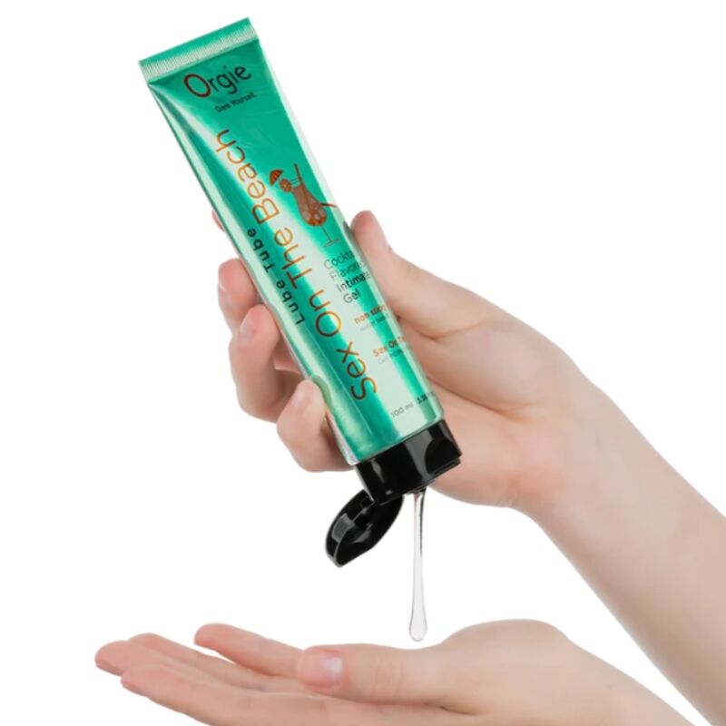 ORGIE - LUBE TUBE COCKTAIL SEX ON THE BEACH GEL ÍNTIMO BESABLE BASE AGUA 100 ML