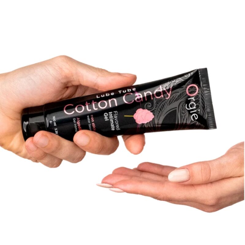 ORGIE - LUBE TUBE COTTON CANDY GEL ÍNTIMO BESABLE BASE AGUA 100 ML