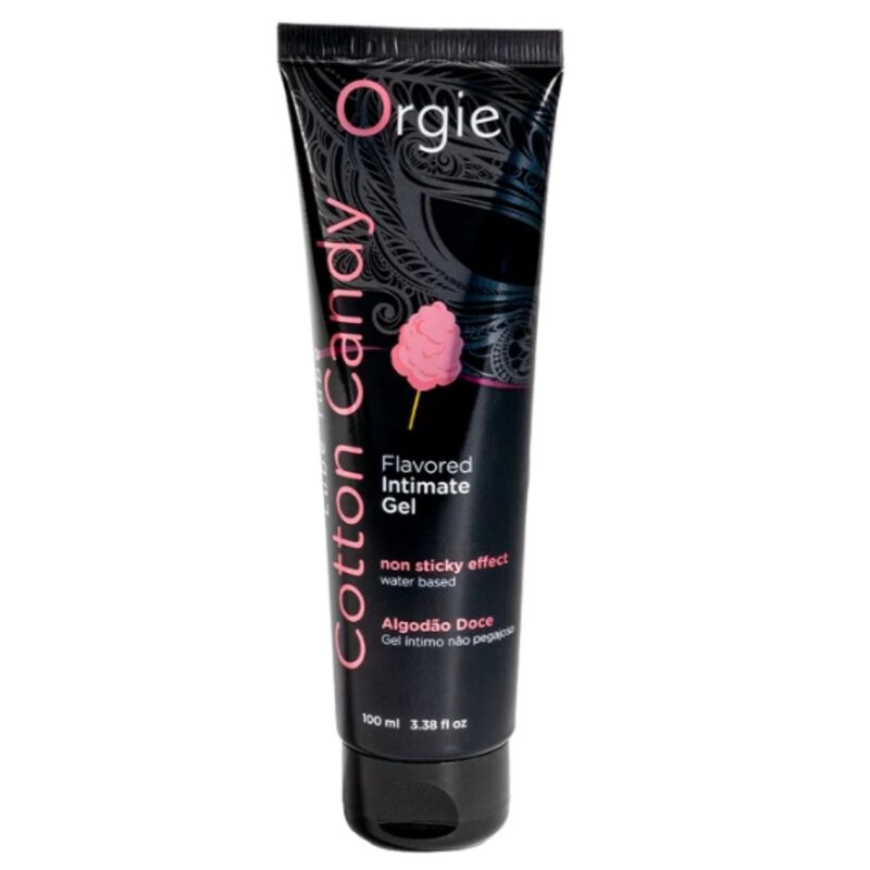 ORGIE - LUBE TUBE COTTON CANDY GEL ÍNTIMO BESABLE BASE AGUA 100 ML