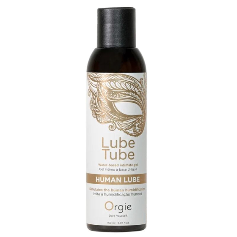 ORGIE - LUBE TUBE HUMAN LUBE GEL ÍNTIMO BASE AGUA EFECTO NATURAL 150 ML