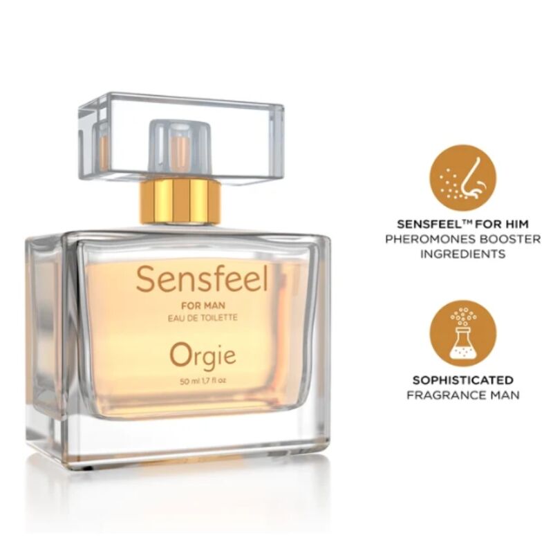 ORGIE - SENSFEEL FOR MAN EAU DE TOILETTE CON PHEROMONE BOOSTER 50 ML