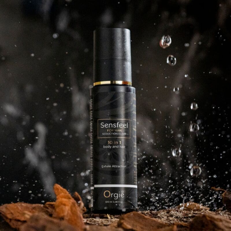 ORGIE - SENSFEEL FOR MAN SEDUCTION ELIXIR 10 EN 1 CUERPO Y CABELLO 100 ML