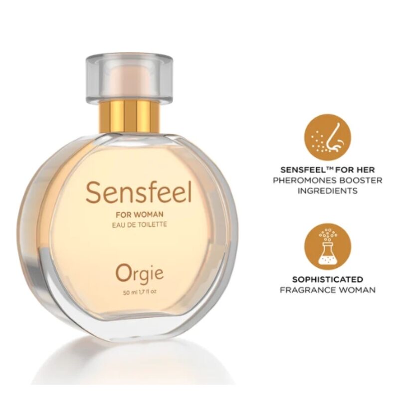 ORGIE - SENSFEEL FOR WOMAN EAU DE TOILETTE CON PHEROMONE BOOSTER 50 ML