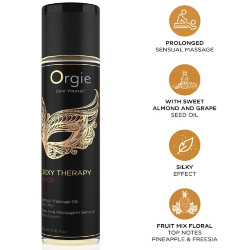ORGIE - SEXY THERAPY AMOR ACEITE DE MASAJE 200 ML