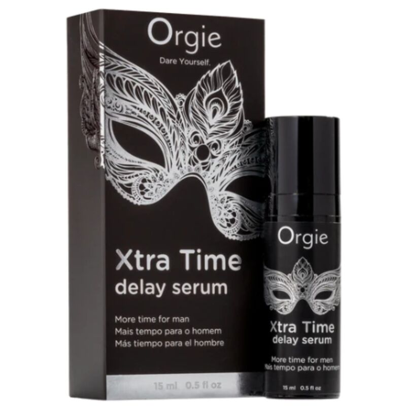 ORGIE - XTRA TIME SÉRUM DE SILICONA RETARDANTE SIN ANESTÉSICOS 15 ML