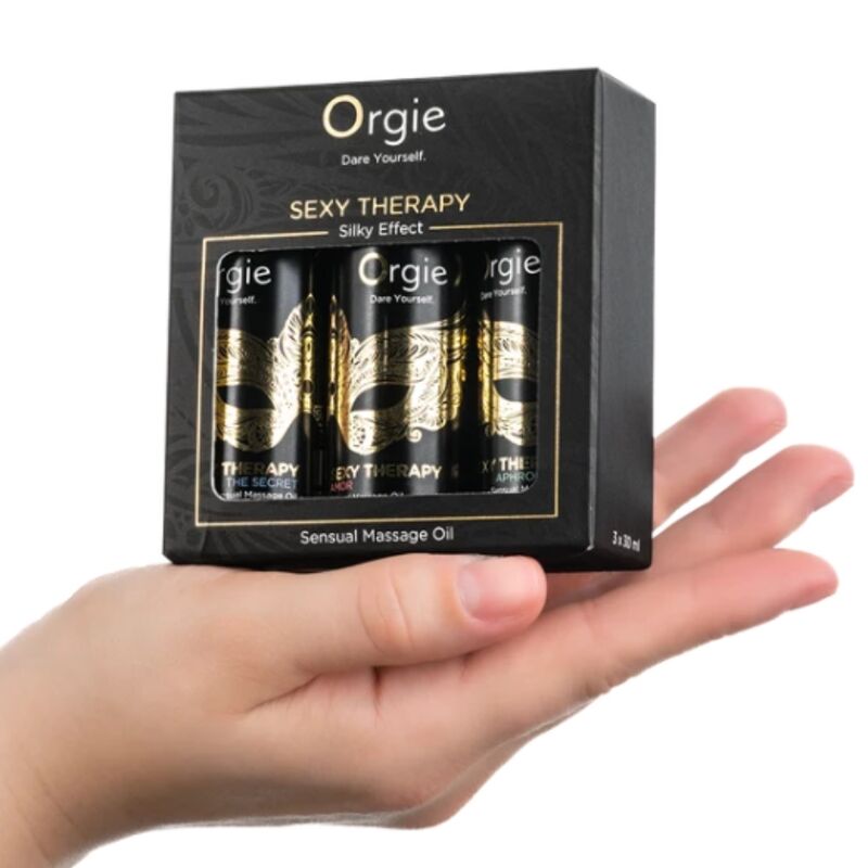 ORGIE - SEXY THERAPY MINI SIZE COLLECTION SET ACEITES DE MASAJE 3 X 30 ML