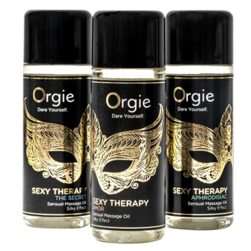 ORGIE - SEXY THERAPY MINI SIZE COLLECTION SET ACEITES DE MASAJE 3 X 30 ML