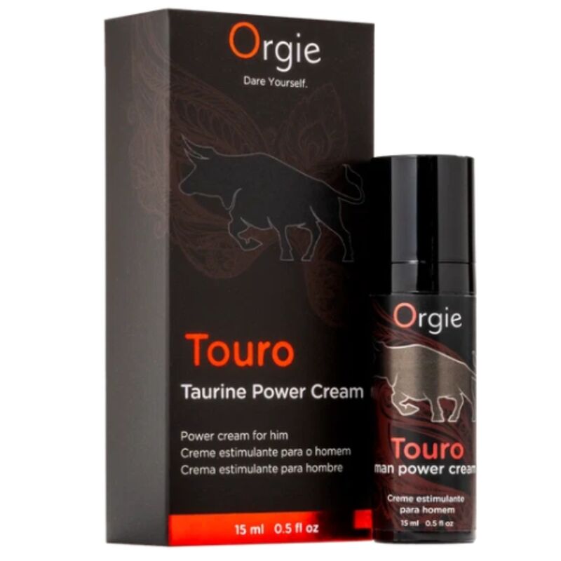 ORGIE - TOURO CREMA POTENCIADORA PARA HOMBRE 15 ML