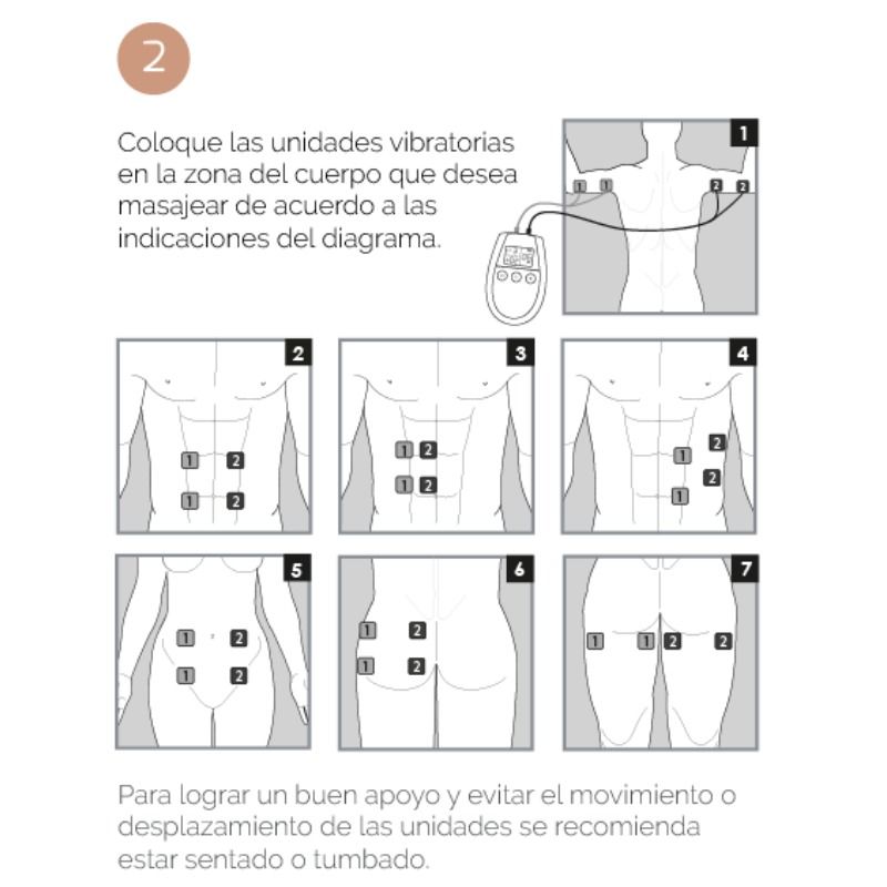 500 COSMETICS - U TONIC ELECTROESTIMULACIÓN TONIFICACIÓN Y REAFIRMACIÓN MUSCULOS