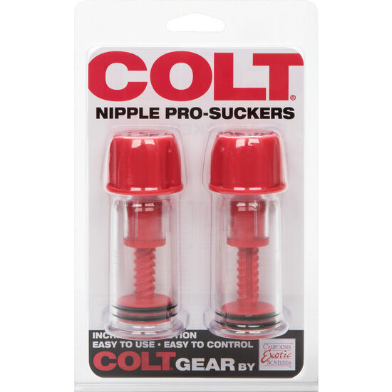 CALEXOTICS - COLT VENTOSAS ONDAS ESTIMULADORASAS PARA EL PEZÓN ROJO