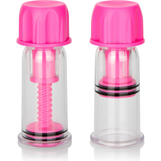 CALEXOTICS - VACCUM TWIST ONDAS ESTIMULADORASES PEZONES ROSA