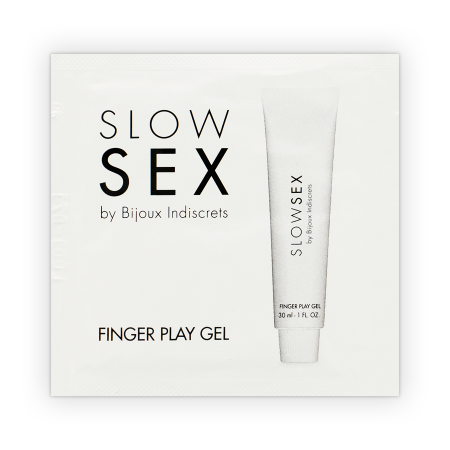 BIJOUX INDISCRETS - SLOW SEX GEL DE MASAJE CON DEDOS FINGER PLAY MONODOSIS