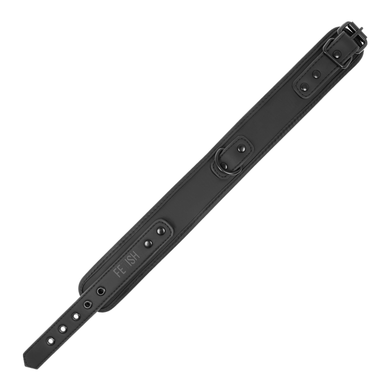 FETISH SUBMISSIVE - COLLAR CON CADENA CON FORRO DE NEOPRENO