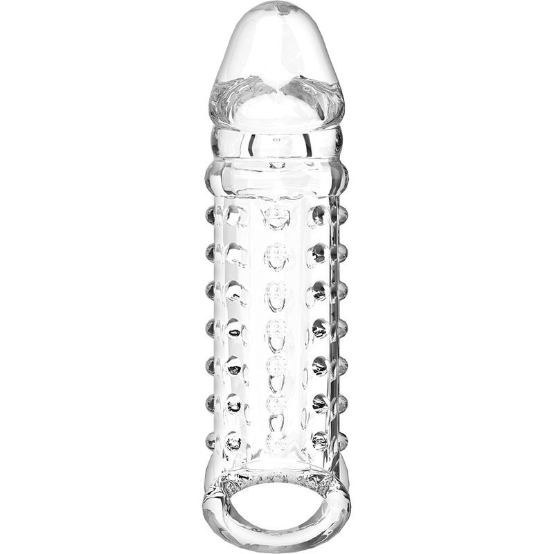 VIRILXL - EXTENSIÓN Y FUNDA DE PENE V11 TRANSPARENTE