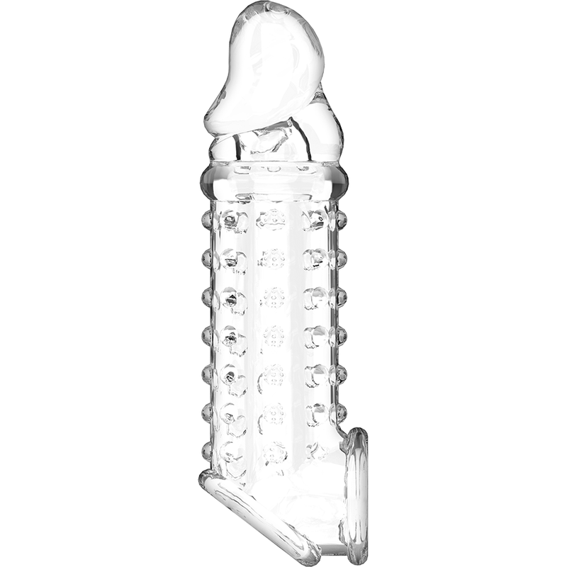 VIRILXL - EXTENSIÓN Y FUNDA DE PENE V11 TRANSPARENTE