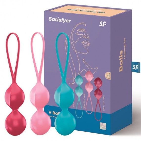SATISFYER PACK DE 3 BOLAS...