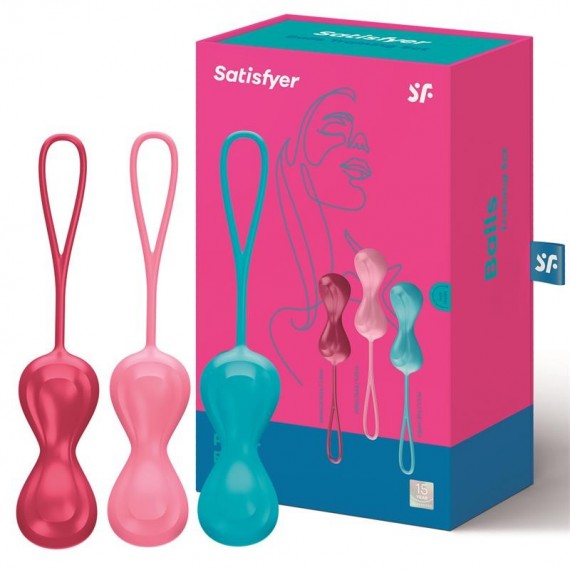 SATISFYER PACK DE 3 BOLAS...